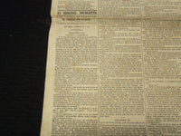 1865 JANUARY 18 THE HOME WEEKLY NEWSPAPER - CIVIL WAR COVERAGE - NP 8992