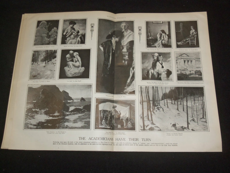 1913 MARCH 29 HARPER'S WEEKLY MAGAZINE - NEW ADMINISTRATION AND CHINA - ST 6382