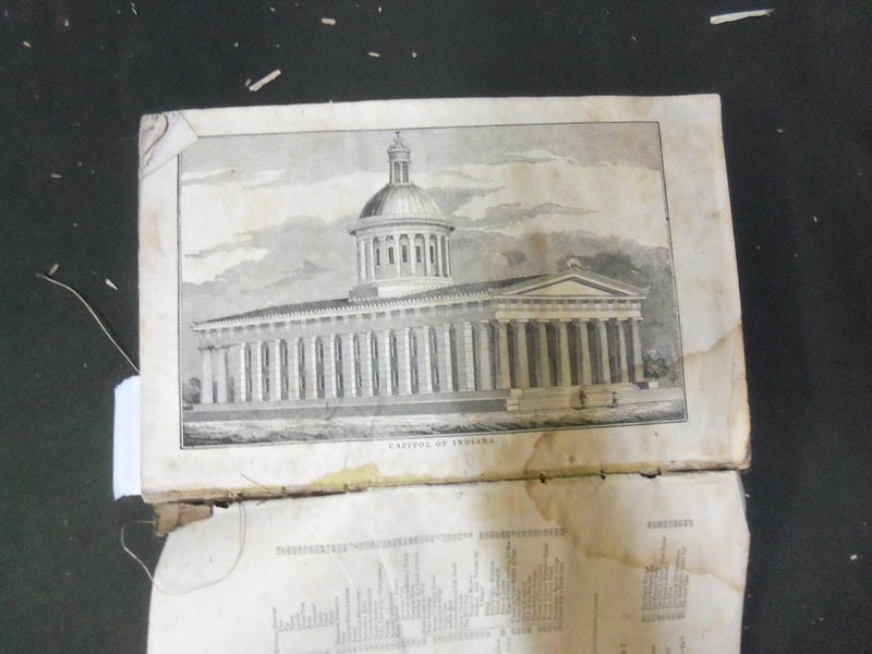 1838 THE FAMILY MAGAZINE OR MONTHLY ABSTRACT OF GENERAL KNOWLEDGE BOOK -KD 1870Q