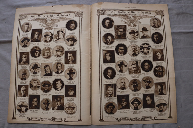 1919 JAN 30 MID-WEEK PICTORIAL MAGAZINE SECTION - AMERICAN TROOPS - NP 9249