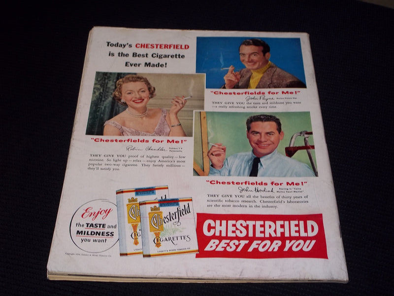 1954 JULY 13 LOOK MAGAZINE - GOING UNDERWATER FRONT COVER - E 20507