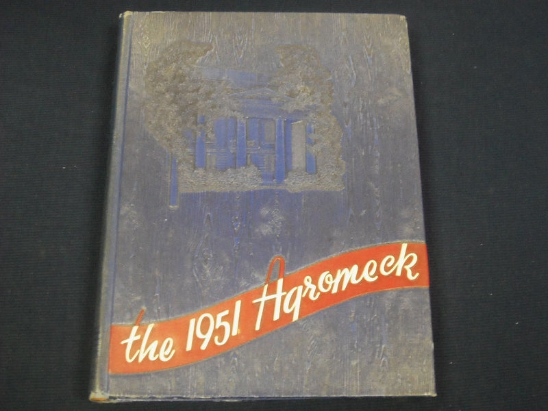 1951 AGROMECK NORTH CAROLINA STATE COLLEGE YEARBOOK - RALEIGH - PHOTOS - YB 226