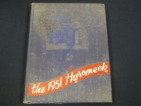 1951 AGROMECK NORTH CAROLINA STATE COLLEGE YEARBOOK - RALEIGH - PHOTOS - YB 226