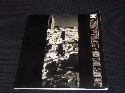 1975 JANUARY ARCHITECTURAL REVIEW MAGAZINE - EUROPE CONSERAVTION COVER - E 2937