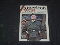 1985 NOV/DEC AMERICAN WEST MAGAZINE - GEORGE C. SCOTT, AS PATTON COVER - CW 902
