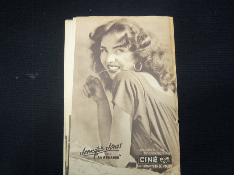1951 MAY 9 MON FILM FRENCH MAGAZINE - JENNIFER JONES - E 26134