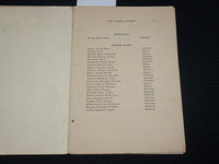 1911 THE THAYER ACADEMY 34TH YEAR CATALOGUE - BRAINTREE MASSACHUSETTS - J 7094