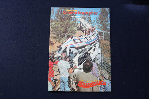 1977 JUNE AMERICAN CINEMATOGRAPHER MAGAZINE - ROLLERCOASTER - E 17688