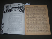 1941 RED FOLEY'S COWBOY SONGS SOFTCOVER BOOK - DELUXE EDITION - J 2537