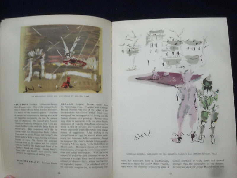 1959 DICTIONARY OF MODERN BALLET HARDCOVER BOOK BY SELMA JEANNE COHEN - KD 8772