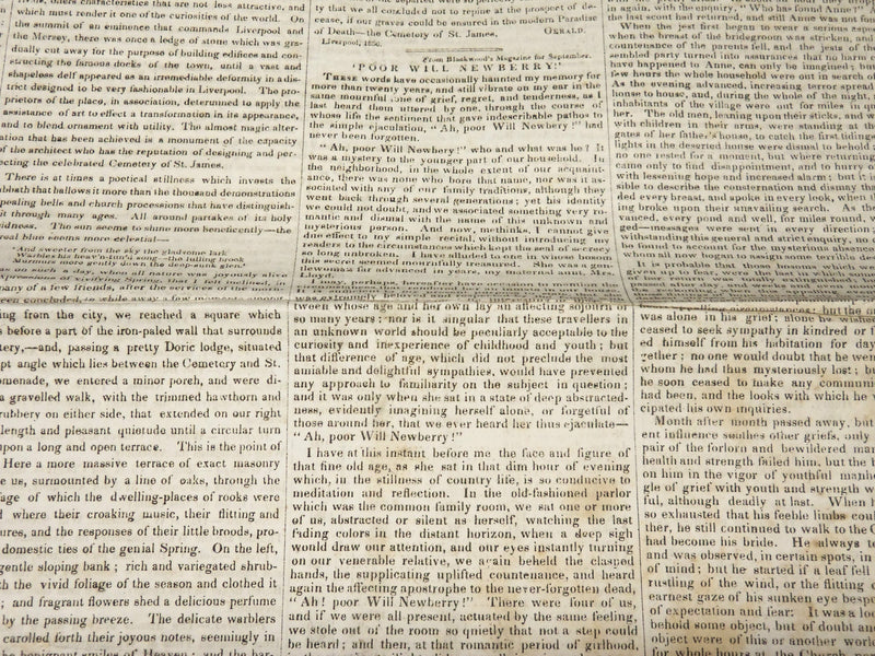 1836 OCTOBER 15 & 22 THE NEW YORKER NEWSPAPER LOT OF 2 ISSUES - NP 4868