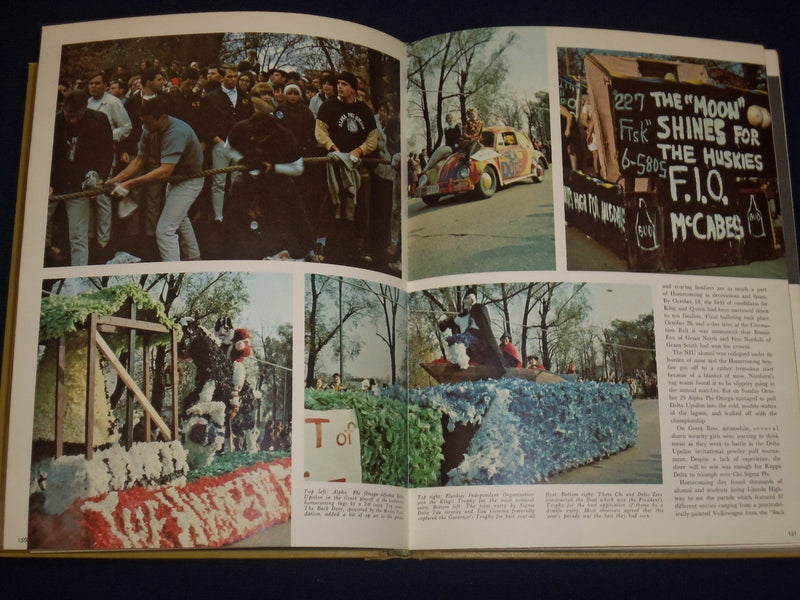 1968 PERSPECTIVES NORTHERN ILLINOIS UNIVERSITY YEARBOOK - DEKALB IL - YB 432