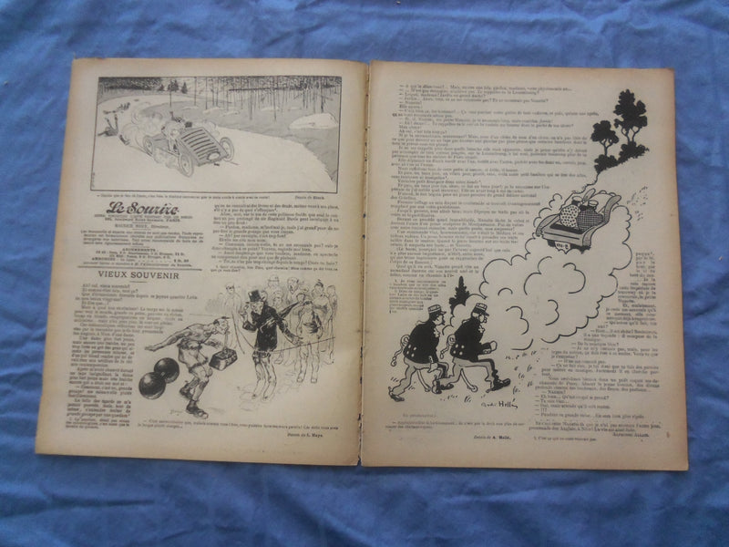 1903 MAY 9 LE SOURIRE MAGAZINE - ILLUSTRATED COMEDY - FRENCH TEXT - SP 4865N