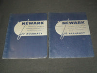 1960'S NEWARK HANDBOOK ON WOVEN WIRE SCREEN CATALOGS LOT OF 2 - KD 3912P