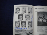 1989 LEND ME A TENOR PLAYBILL - PHILIP BOSCO, VICTOR GARBER SIGNATURES - J 8327