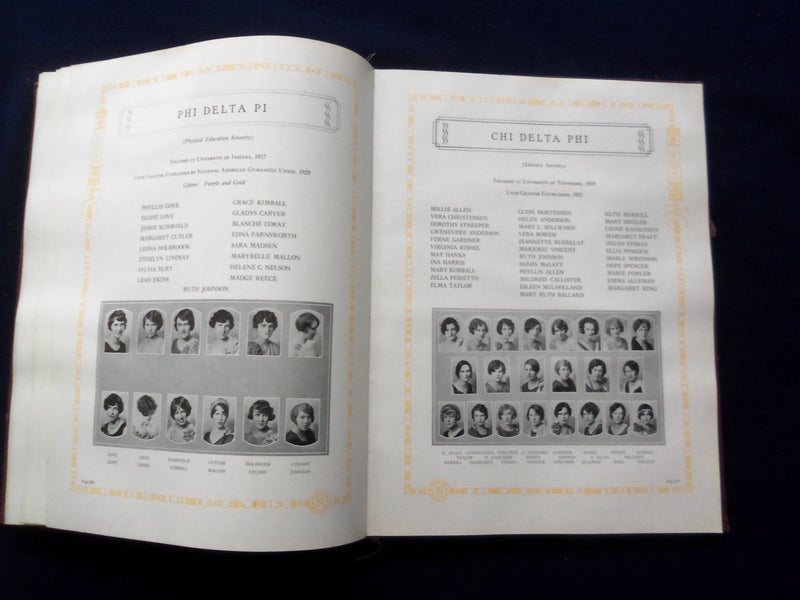 1929 THE UTONIAN UNIVERSITY OF UTAH YEARBOOK - SALT LAKE CITY, UTAH - YB 3123