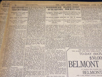 1923 JUNE 9 NEW YORK TIMES NEWSPAPER - L. L. WINKELMAN & CO. FAIL - NT 8661