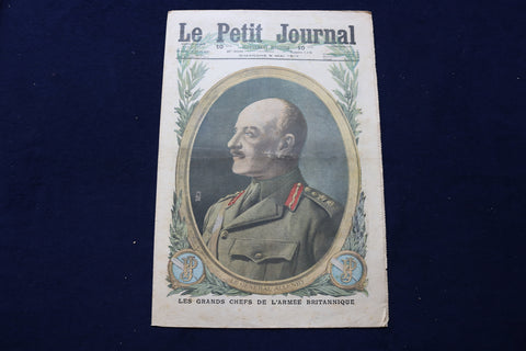 1917 MAY 6 LE PETIT JOURNAL SUPPLEMENT ILLUSTRE MAGAZINE - GEN. ALLENBY- NP 8808