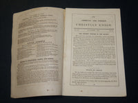 1853-1855 THE AMERICAN & FOREIGN CHRISTIAN UNION MAGAZINE LOT OF 9 - WR 17