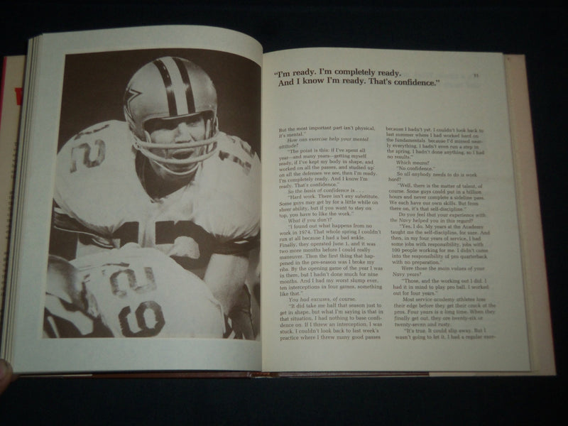 1980 THE WINNER'S EDGE BOOK SIGNED BY BOB OATES JR. - HARDCOVER - KD 5509