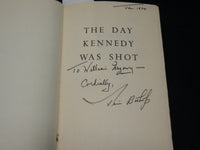 1968 THE DAY KENNEDY WAS SHOT BOOK INSCRIBED BY JIM BISHOP - BOOK CLUB - D 519