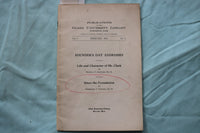 1924 FEBRUARY CLARK UNIVERITY LIBRARY PUBLICATIONS - SOFTCOVER BOOK - K 3257