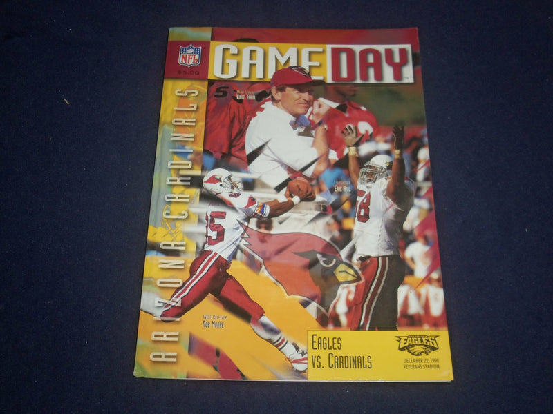 1996 DEC 22 GAMEDAY MAGAZINE - STL CARDINALS AT PHILADELPHIA EAGLES - ST 3811H