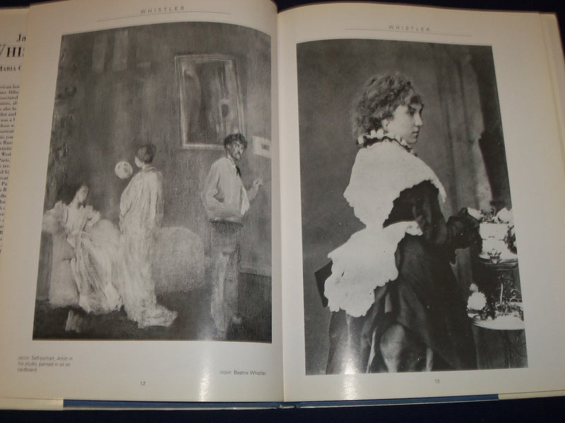 1997 JAMES MCNEILL WHISTLER BOOK BY MARIA COSTANTINO - GREAT PRINTS - KD 2732