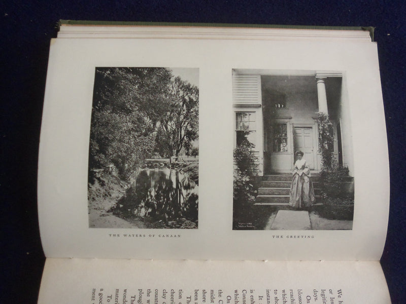 1923 CONNECTICUL BEAUTIFUL HARDCOVER BOOK BY WALLACE NUTTING - KD 8392