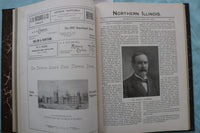 1899-1900 NORTHERN ILLINOIS STATE NORMAL SCHOOL - BOUND VOLUME #1 - KD 9649