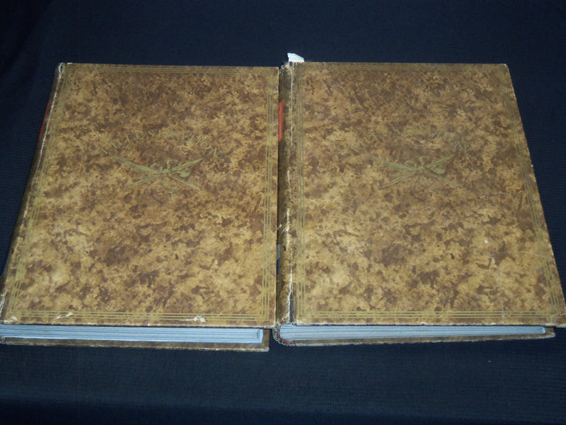 1915 L'ILLUSTRATION FRENCH MAGAZINE BOUND VOLUME SET OF 2 - LUSITANIA - LA GUERR
