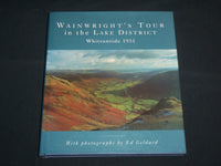 1993 WAINWRIGHT'S TOUR IN THE LAKE DISTRICT WHITSUNTIDE HARDCOVER BOOK - R 706H