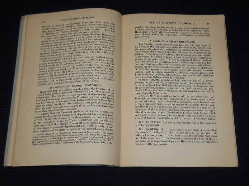 1953 THE COUNCIL OF ECONOMIC ADVISERS STUDY BULLETIN NO. 38 - J 9880