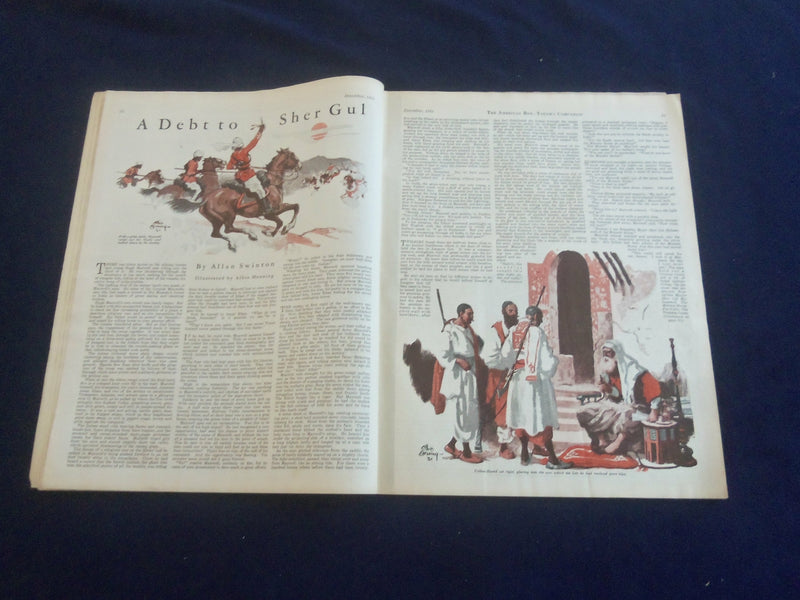 1931 DECEMBER AMERICAN BOY MAGAZINE - MERRIE MERRIE CHRISTMAS - ST 7063