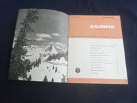 1949 1ST/2ND QUARTER BALDWIN LOCOMOTIVES MAGAZINE-GREAT COVER & PHOTOS- SP 6482S
