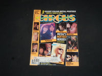 1990 JULY 31 CIRCUS MAGAZINE - METAL'S HOTTEST HEROES COVER - PHOTOS - SP 7631