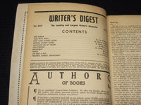 1938-1944 WRITER'S DIGEST MAGAZINE LOT OF 5 ISSUES - O 1134K