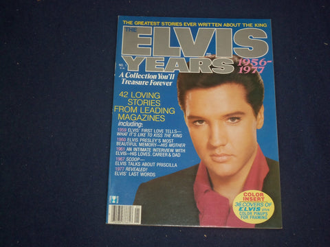 1979 THE ELVIS YEARS MAGAZINE NO. 1 - ELVIS PRESLEY - PHOTOS & STORIES - ST 6005