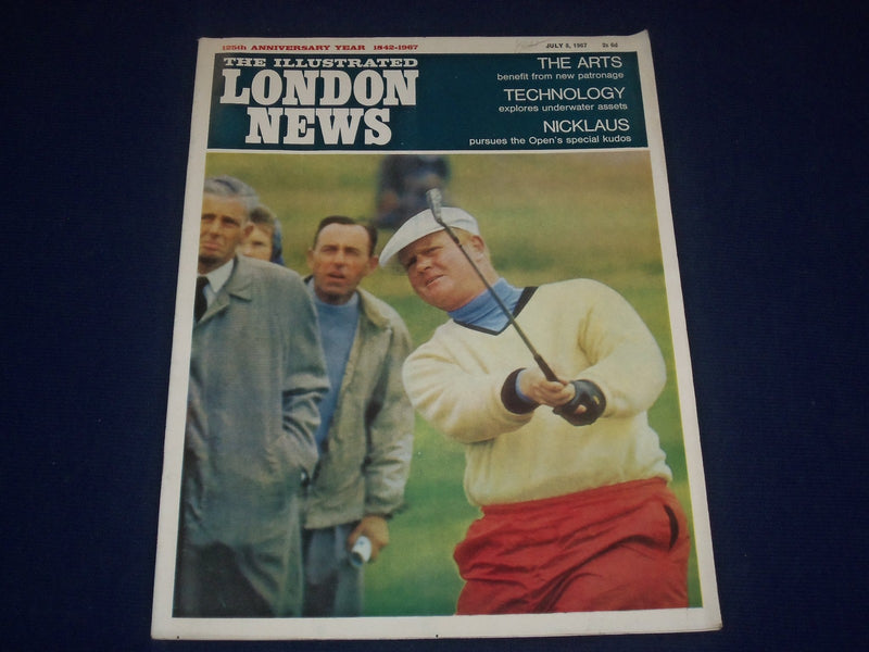 1967 JULY 8 THE ILLUSTRATED LONDON NEWS MAGAZINE - JACK NICKLAUS COVER - J 1754