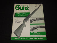 1959 MARCH GUNS MAGAZINE - SPACE AGE - CASTRO COVER - E 12559
