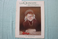 1911 LA QUINZAINE ILLUSTREE MAGAZINE - FRENCH - LOT OF 2 - K 2542