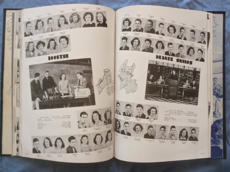 1945 THE ROUNDUP GREAT FALLS HIGH SCHOOL YEARBOOK - GREAT FALLS, MT - YB 3378