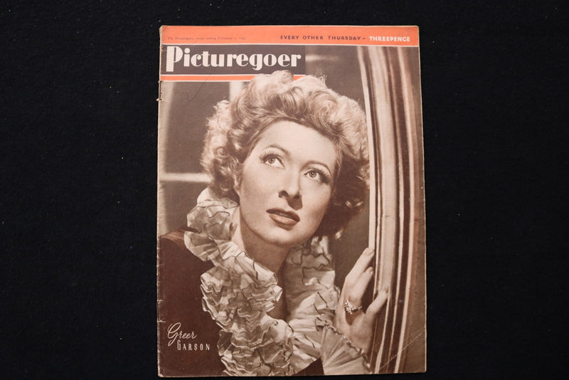 1947 FEBRUARY 1 PICTUREGOER MAGAZINE - GREER GARSON COVER - E 26011