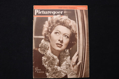 1947 FEBRUARY 1 PICTUREGOER MAGAZINE - GREER GARSON COVER - E 26011