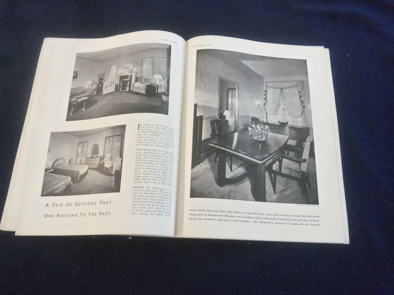 1933 NOVEMBER HOME & FIELD MAGAZINE - GREAT PHOTOS, STORIES & ADS - SP 1224G