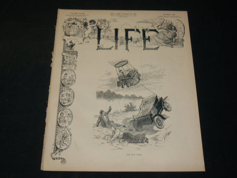 1906 AUGUST 23 LIFE MAGAZINE - THE NEW PERIL COVER - NICE ILLUSTRATIONS- B 4590R