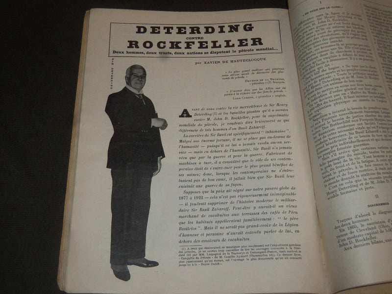 1932 MARCH LE CRAPOUILLOT FRENCH MAGAZINE - LES MAITRES DU MONDE - J 2164
