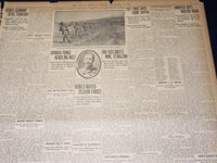 1909 NOV 7 THE BOSTON HERALD - HARVARD VANQUISHES CORNELL - DARTMOUTH - BH 396