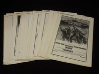 1970'S UNITED ARTISTS MOVIE PRESSBOOKS LOT OF 20 - O 3811