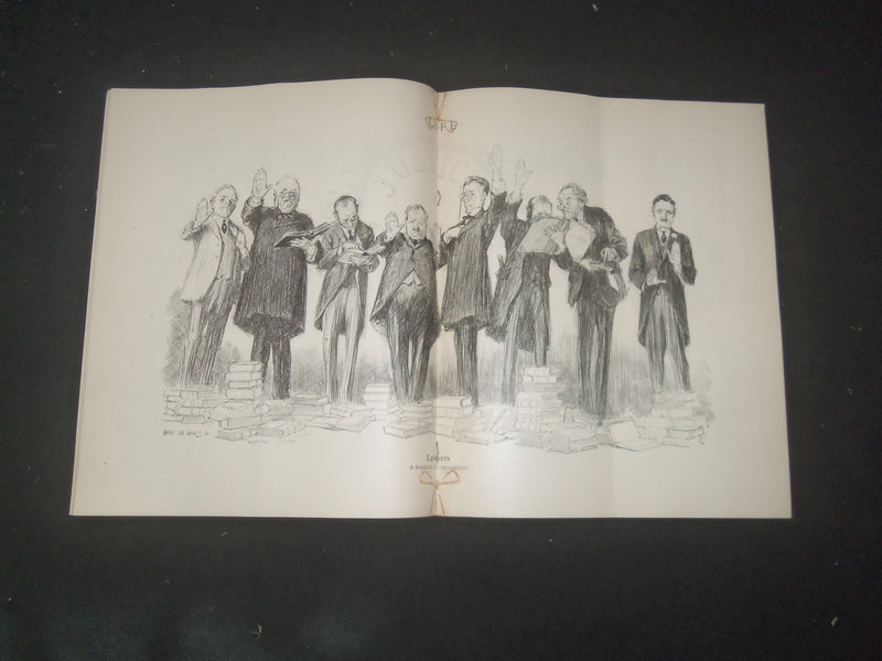 1917 FEBRUARY 8 LIFE MAGAZINE - REA IRVIN COVER - LAWYER'S NUMBER - L 764R
